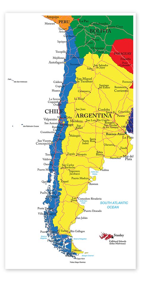 differences argentina and chile